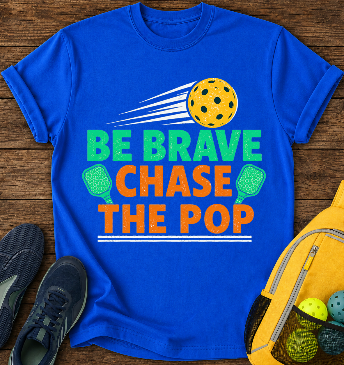 Be Brave Chase The POP - T-Shirt