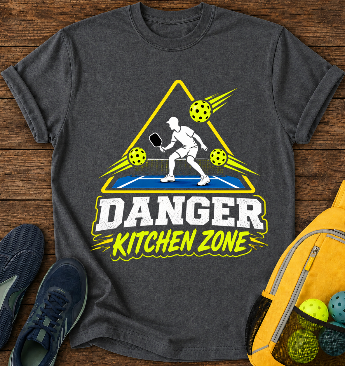 Danger Kitchen Zone - T-Shirt