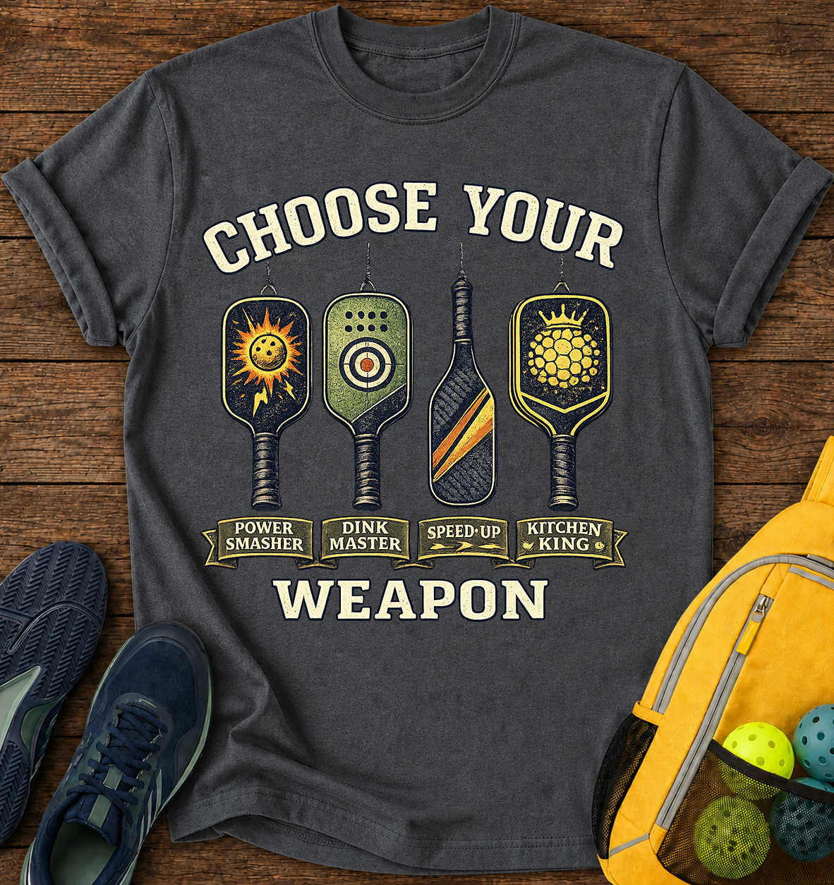 Choose Your Weapon - T-Shirt