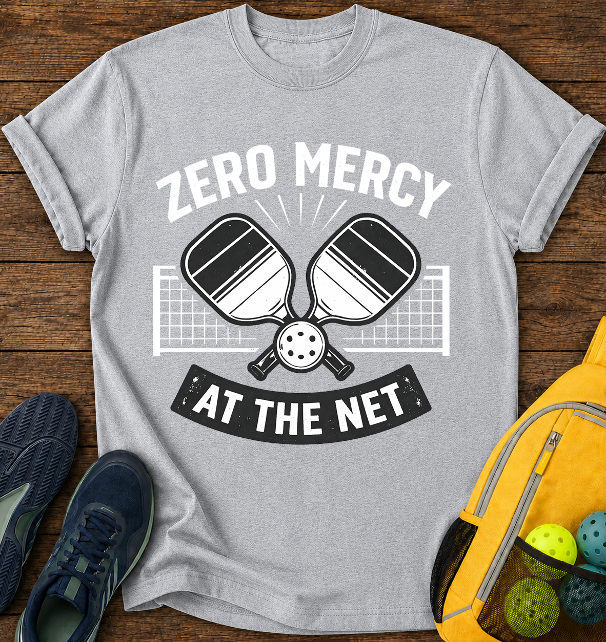 Zero Mercy at the net T-Shirt