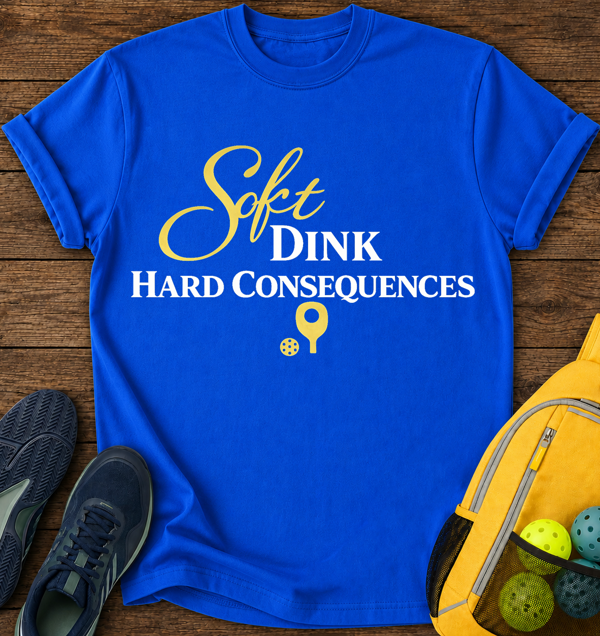 Soft Dink Hard Consequences - T-Shirt