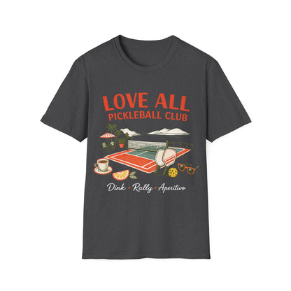 Love All, Pickleball Club - T-Shirt