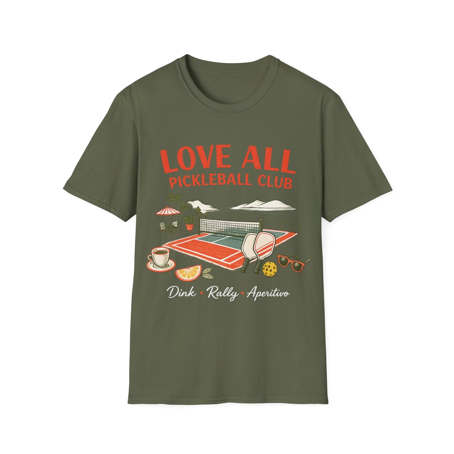 Love All, Pickleball Club - T-Shirt