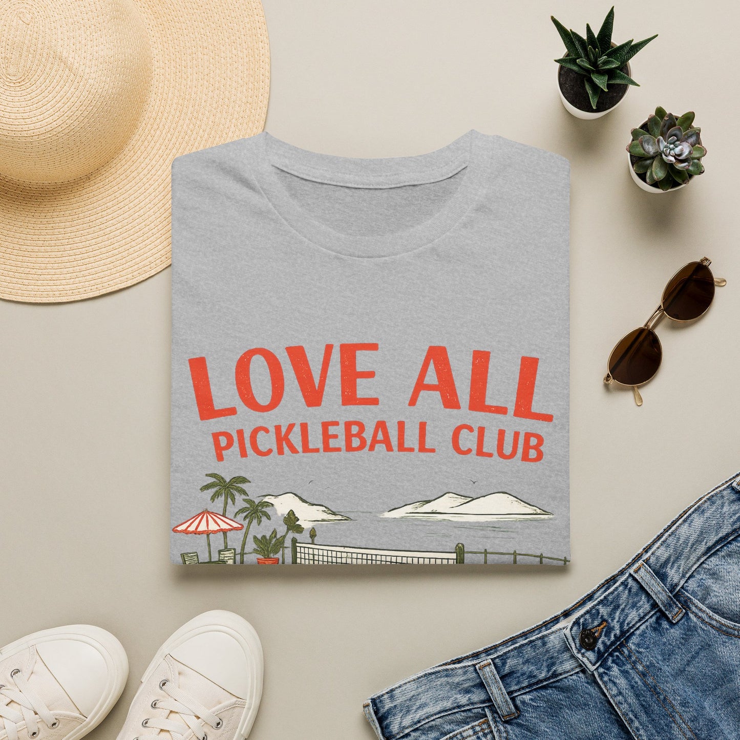 Love All, Pickleball Club - T-Shirt
