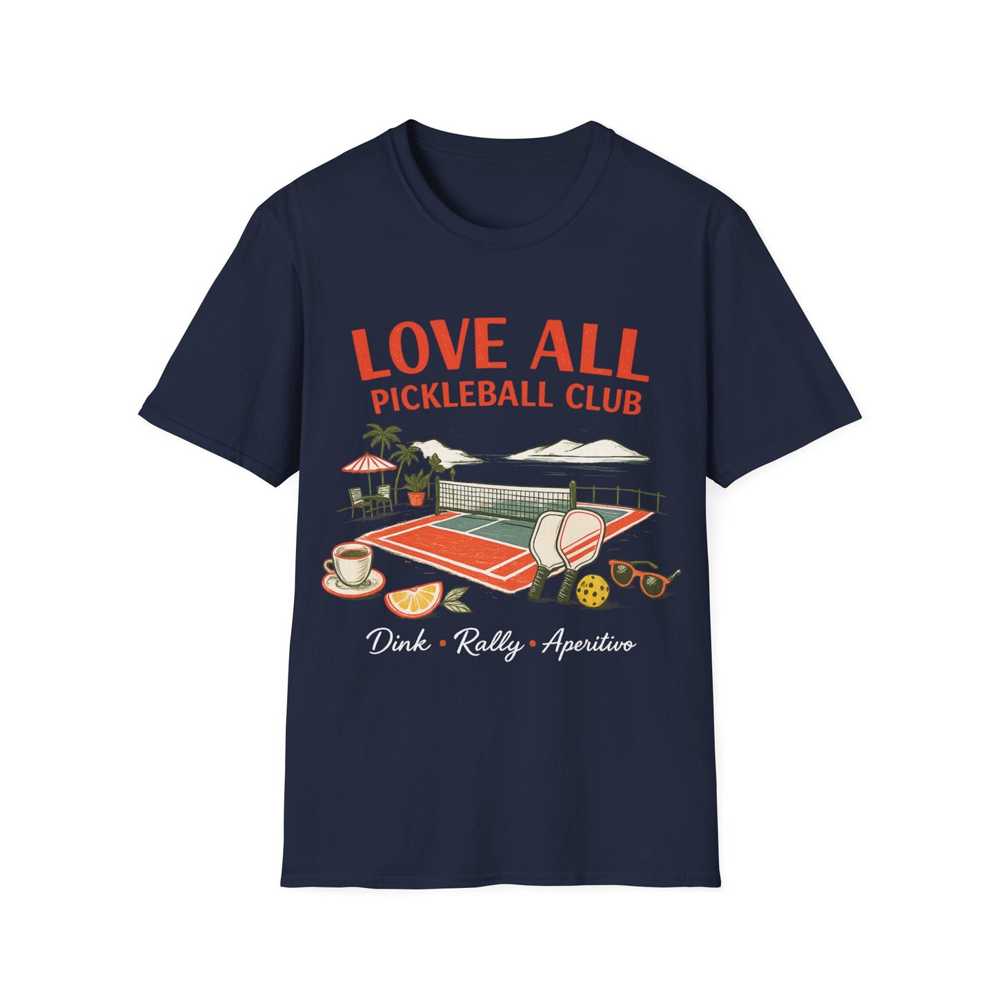 Love All, Pickleball Club - T-Shirt