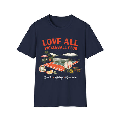 Love All, Pickleball Club - T-Shirt