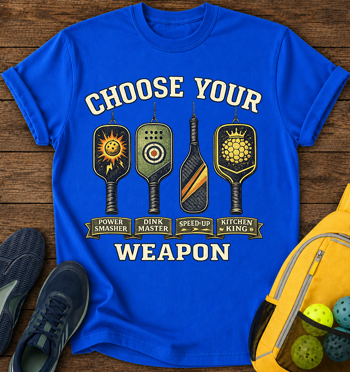 Choose Your Weapon - T-Shirt