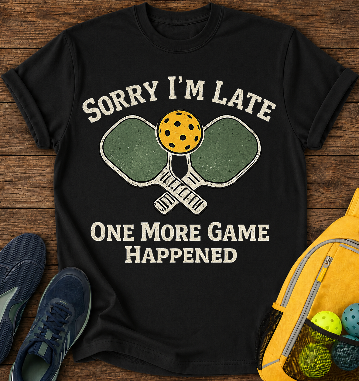 Sorry I’m Late One More Game Happened - T-Shirt