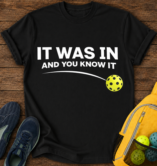 It Was in and You Know it - T-Shirt