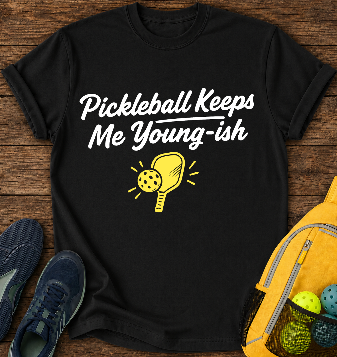 Pickleball Keeps Me Young-ish T-Shirt