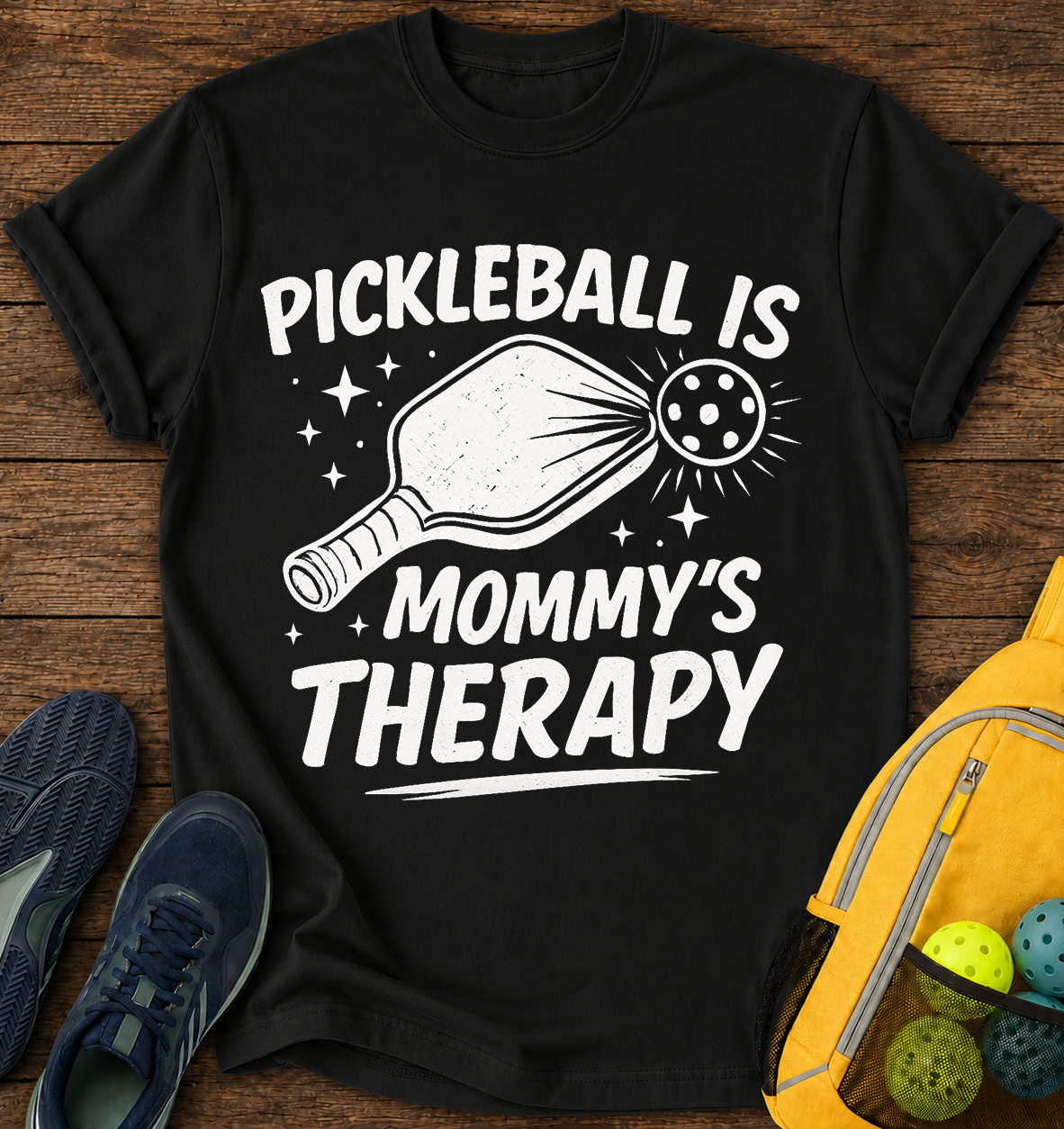 Pickleball Is Mommy’s TherapyT-Shirt