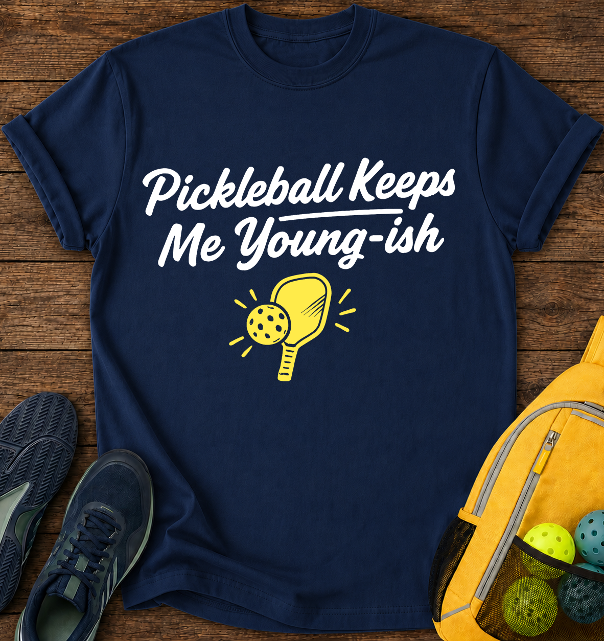 Pickleball Keeps Me Young-ish T-Shirt