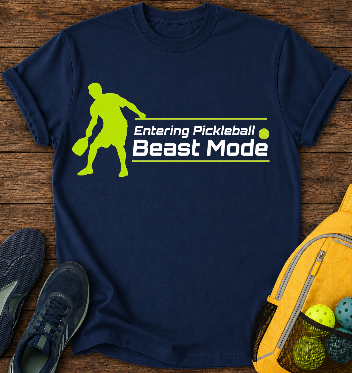 Entering Pickleball Beast Mode - T-Shirt