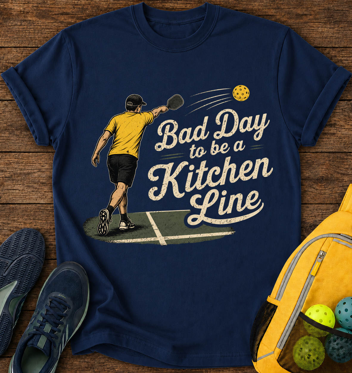 Bad Day To Be a Kitchen Line- T-Shirt