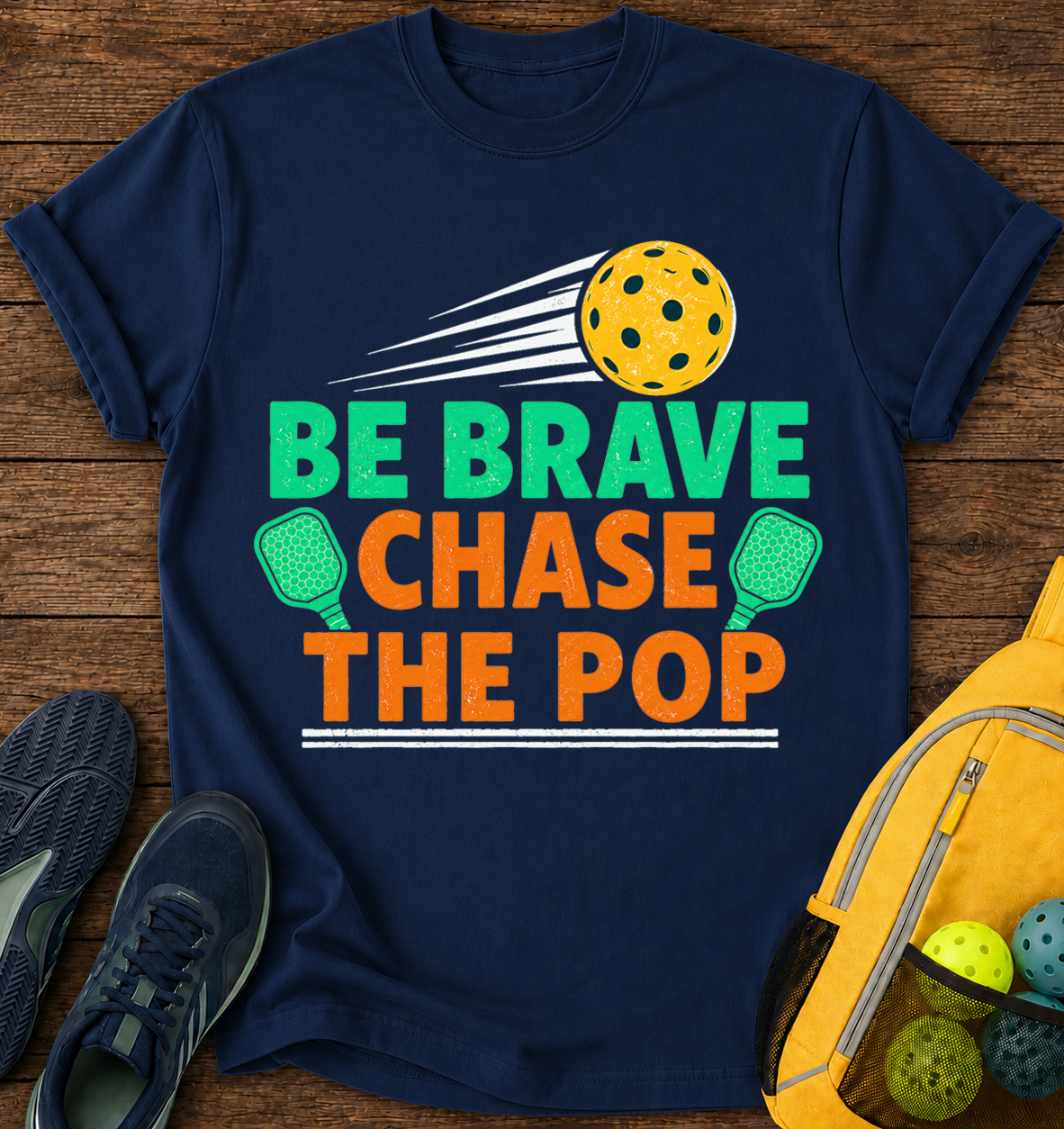Be Brave Chase The POP - T-Shirt