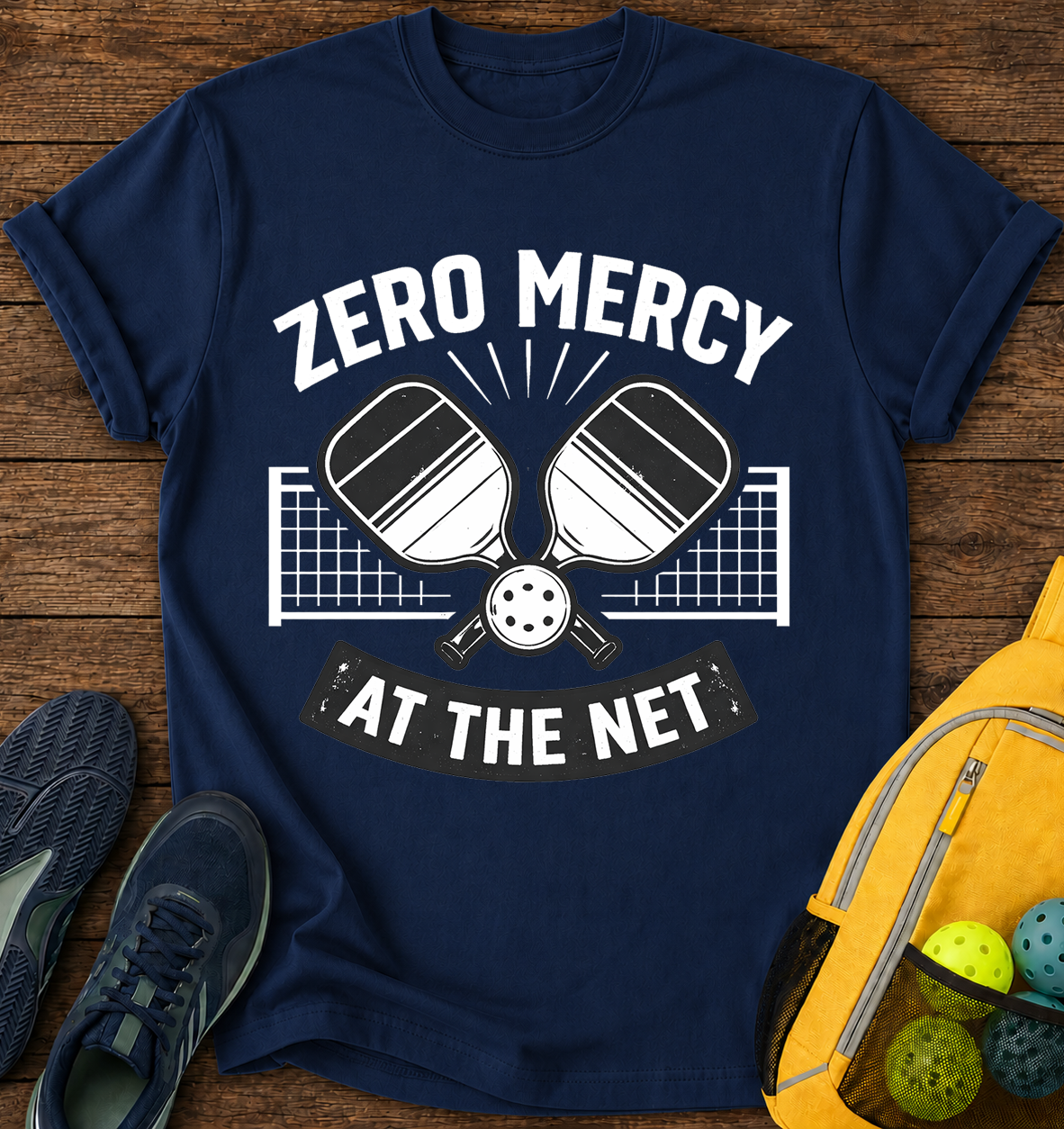 Zero Mercy at the net T-Shirt