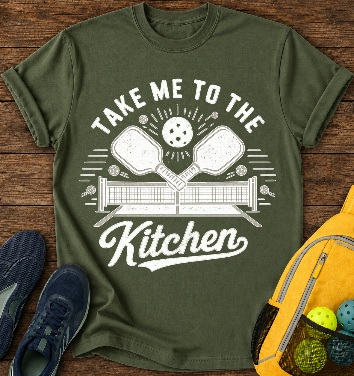 Take Me To The Kitchen  - T-Shirt