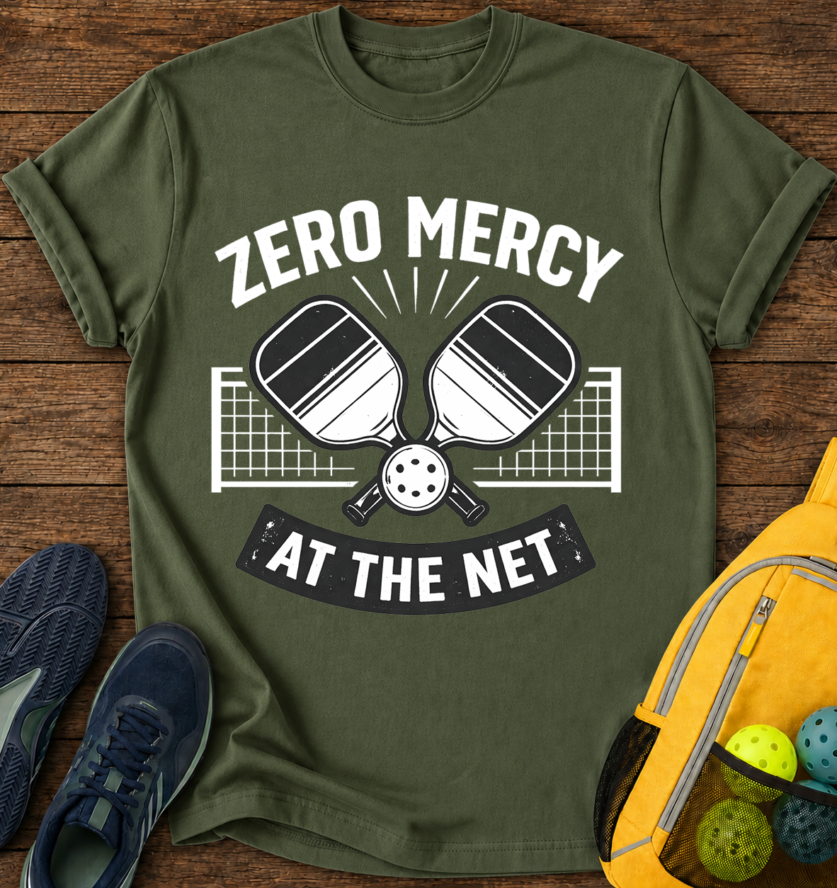 Zero Mercy at the net T-Shirt