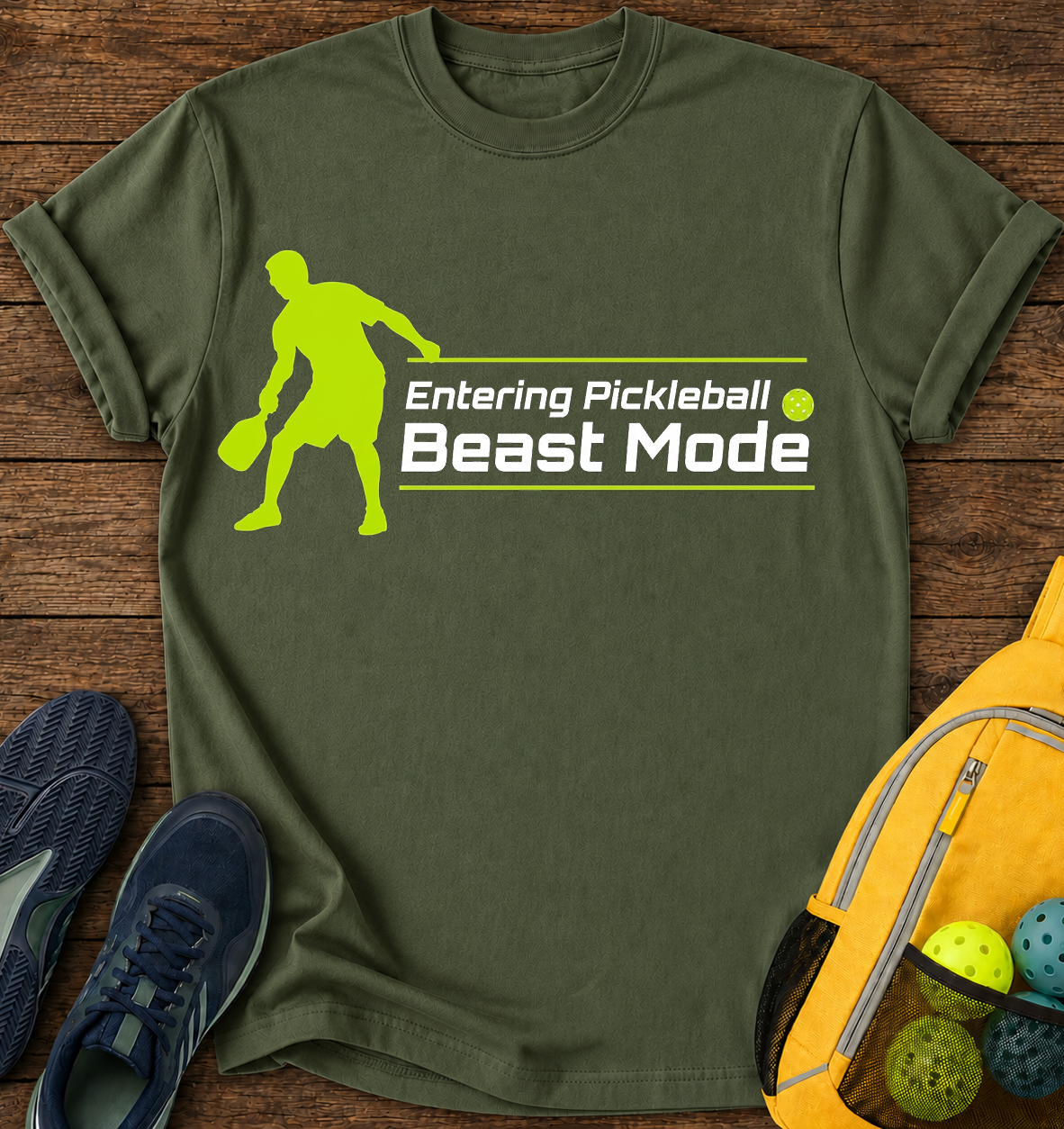 Entering Pickleball Beast Mode - T-Shirt