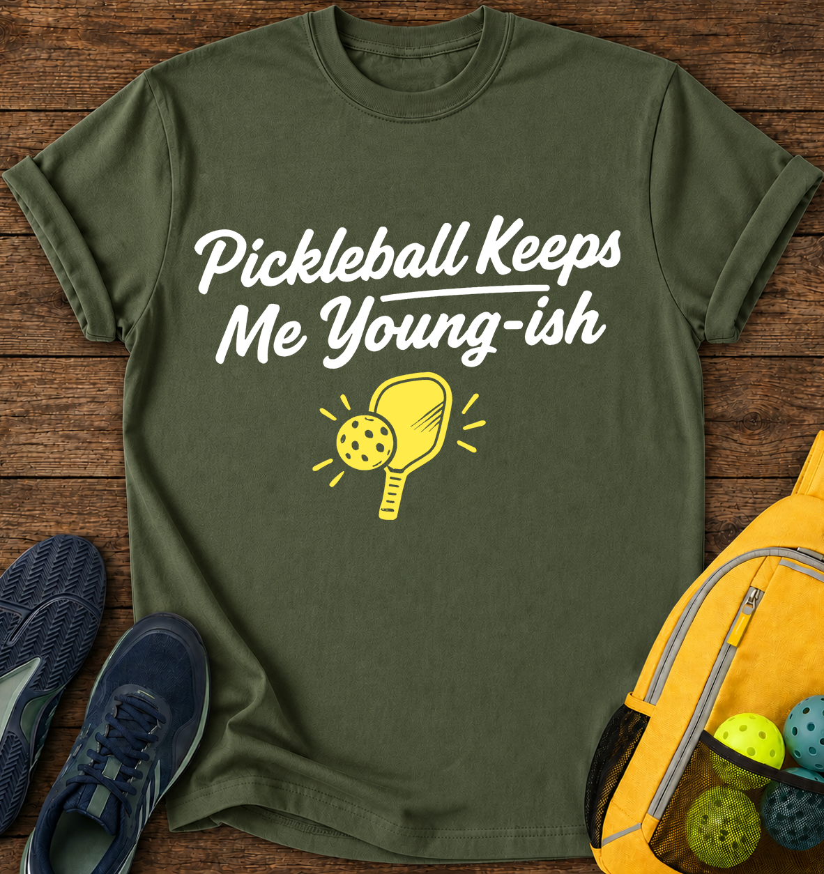 Pickleball Keeps Me Young-ish T-Shirt