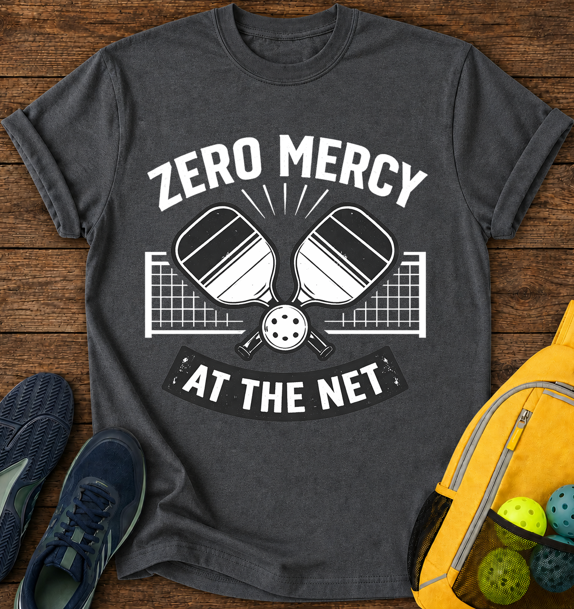 Zero Mercy at the net T-Shirt