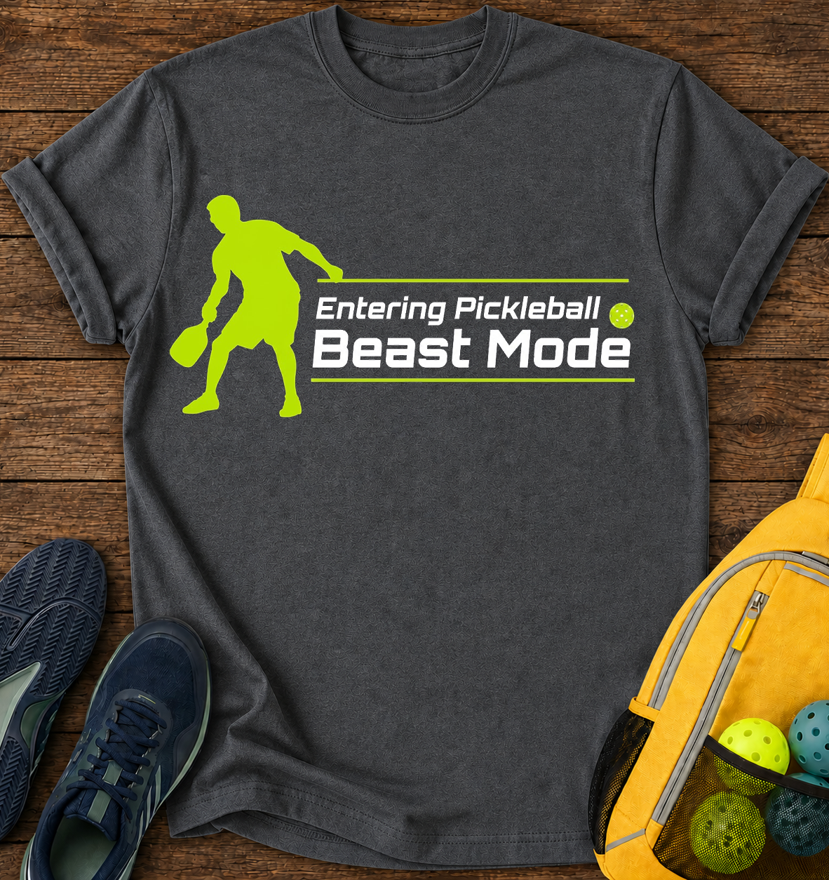 Entering Pickleball Beast Mode - T-Shirt