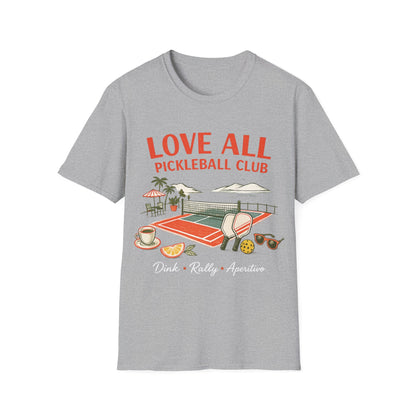 Love All, Pickleball Club - T-Shirt