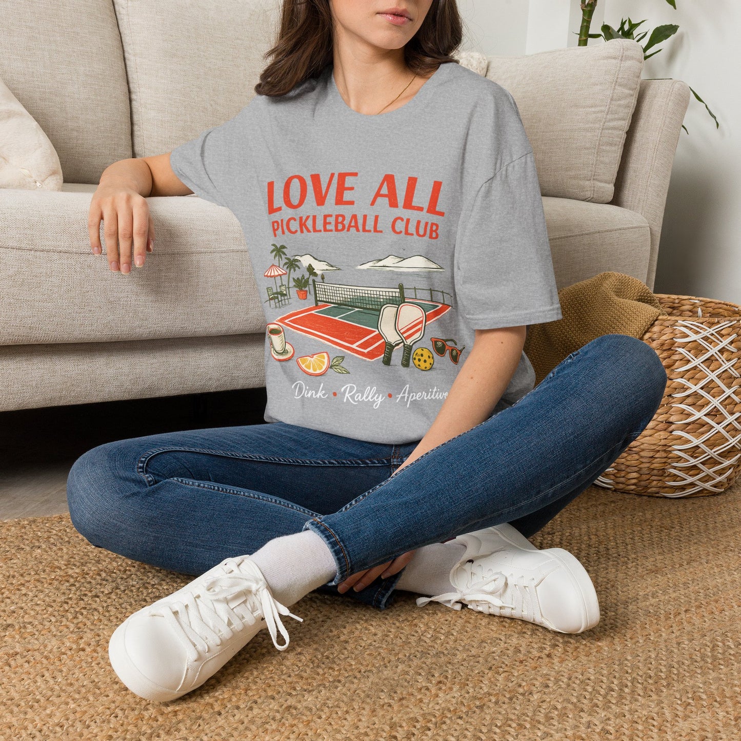Love All, Pickleball Club - T-Shirt